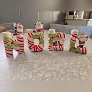 Festive Noel Holiday Decor with Santa Accents